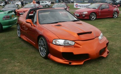 Honda CRX Bodykit : click to zoom picture.
